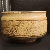 Savanna Chawan | Mino-Iga style, greenish-brown, cylindrical matcha bowl - Image 4
