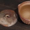 Samurai Hat S1 Bizen Shiboridashi | Vessel for Japanese Green Teas - Image 5