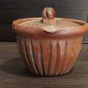 Samurai Hat S1 Bizen Shiboridashi | Vessel for Japanese Green Teas - Image 2