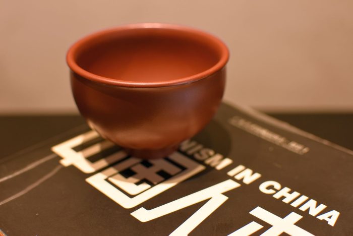 Fig Cup - Yixing Clay Teacup | Da Hong Pao Clay 40 ml. - Image 6