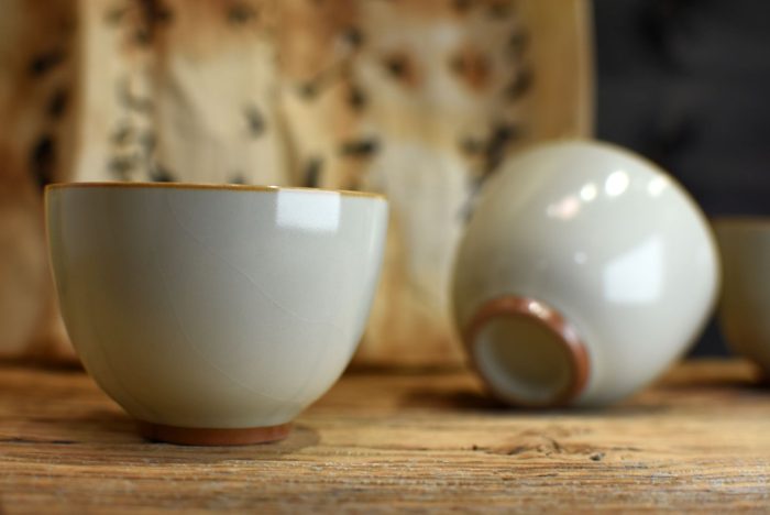 HuangRu YuanRong Teacup | Crackled Glazed, 50 ml. - Image 5