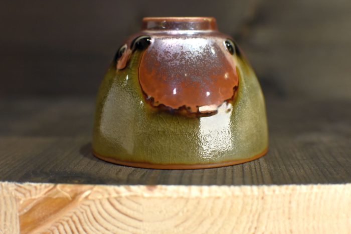 Dripped-glaze bell-shaped Teacup | Dehua Ceramic, 80 ml. - Image 3