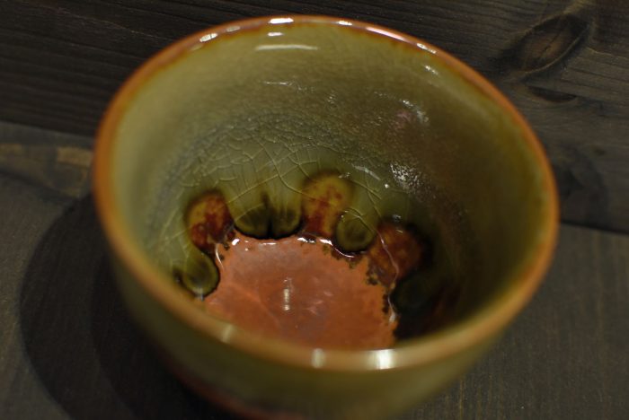 Dripped-glaze bell-shaped Teacup | Dehua Ceramic, 80 ml. - Image 2