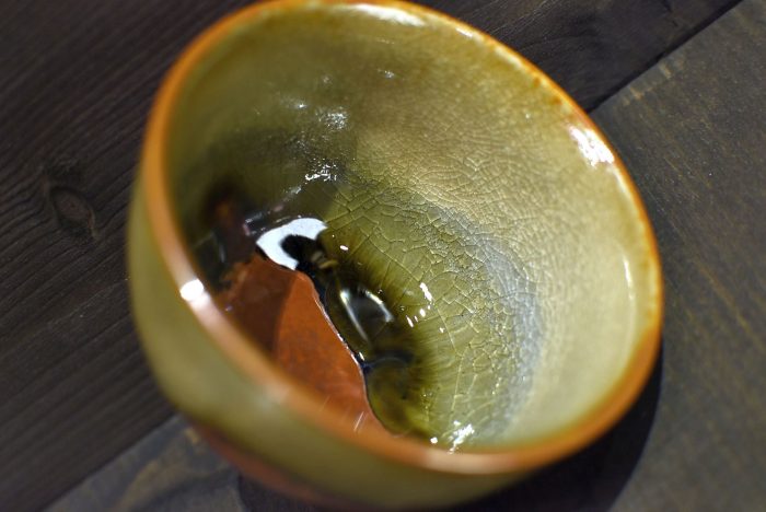 Dripped-glaze, Banded, Bell-shaped Teacup | Dehua Ceramic, 100 ml. - Image 6