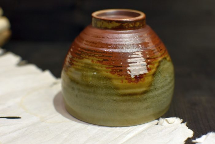 Dripped-glaze, Banded, Bell-shaped Teacup | Dehua Ceramic, 100 ml. - Image 4