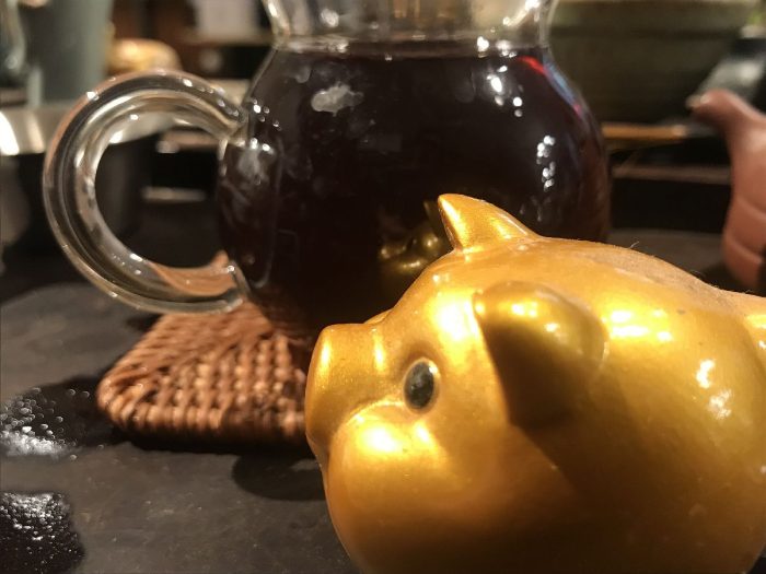 Golden Pig Tuocha Gongting Shu Puerh | 2018 Nutty, Creamy, Sweet - Image 3