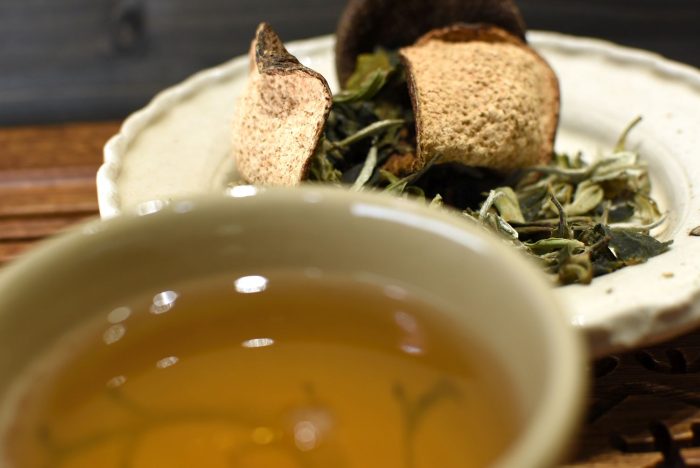 Chen Pi Gushu Bai Lu | White Tea with Fermented Tangerine Peel - Image 2