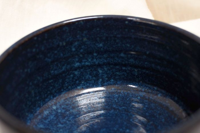 Cosmic Beauty | Mino-yaki Matcha Chawan | Half Cylinder Shape - Image 4