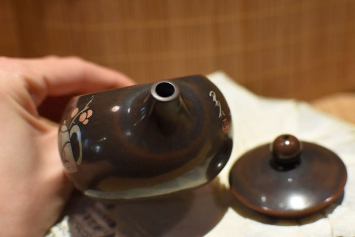 Delighted Times- Jianshui Teapot |  Black Clay with Traditional Inlay Technique 110 ml. - Image 6